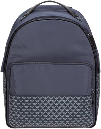 Emporio Armani backpack travel light blue