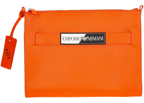 Emporio Armani case holder orange