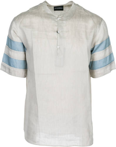 Emporio Armani short sleeve shirt t-shirt beige