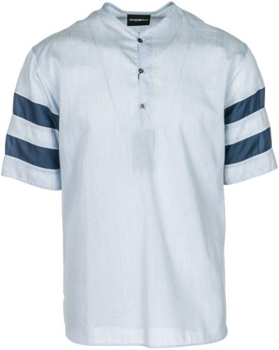 Emporio Armani short sleeve shirt t-shirt light blue