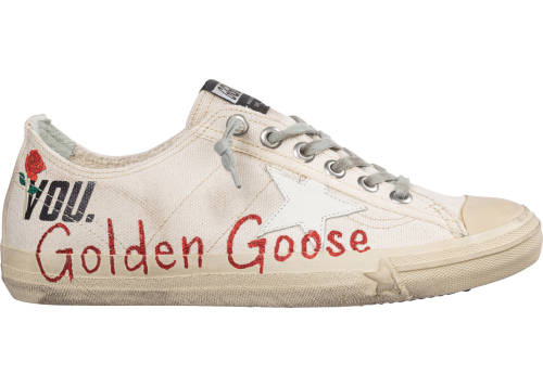 Golden Goose shoes trainers sneakers v-star 2 white