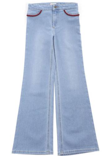Gucci flare jeans in light blue light blue