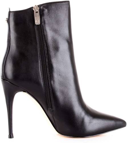 Guess leather ankle boots black