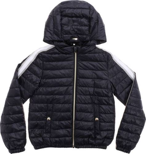 Herno black down jacket with removable hood black