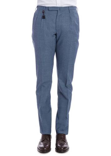 Incotex trousers light blue