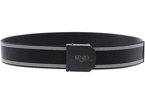 Kenzo black belt with adjustable buckle black