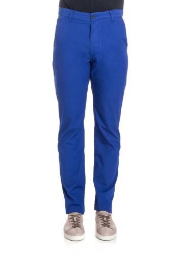 Kenzo cotton pants blue
