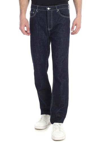 Kenzo dark blue stretch cotton jeans blue