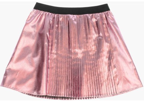 Kenzo Kids wrinkled skirt pink