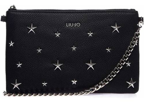 Liu Jo cross body bag with star studs black