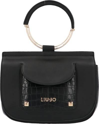 Liu Jo leather shoulder bag black