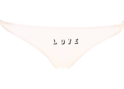 Love Stories shelby briefs white sand