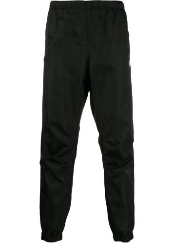 Marcelo Burlon synthetic fibers pants black