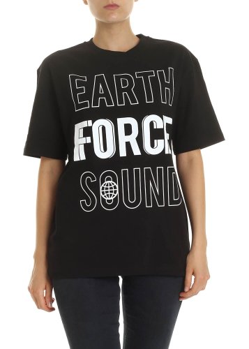 Mcq Alexander Mcqueen earth force sound t-shirt in black black