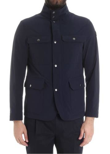 Moncler dark blue curan jacket blue