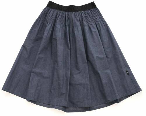 Moncler Kids contrasting details skirt in blue blue