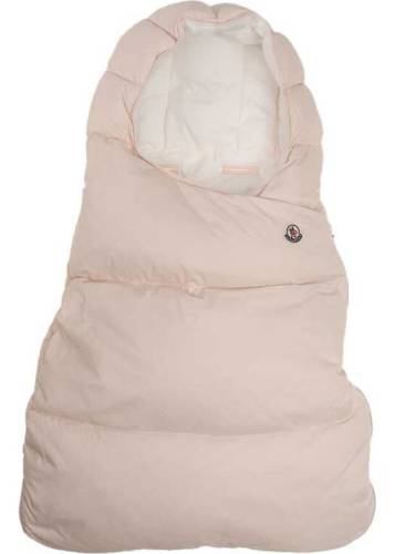 Moncler Kids down baby carrier pink
