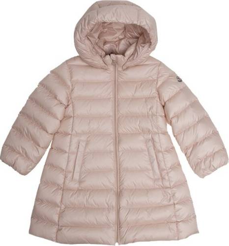 Moncler Kids light pink majeure down jacket pink