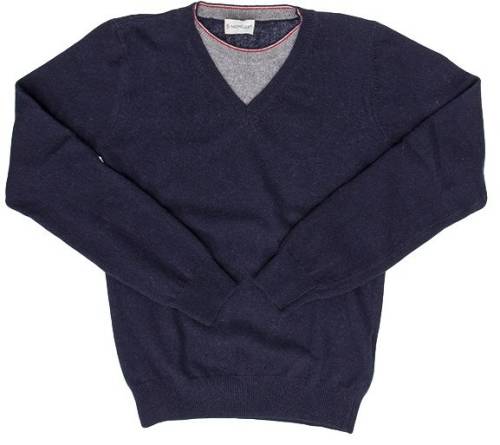 Moncler Kids wool pullover blue