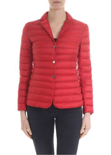 Moncler opal jacket in red red