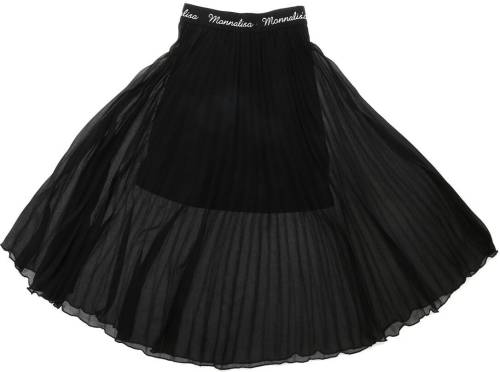 Monnalisa black pleated skirt black