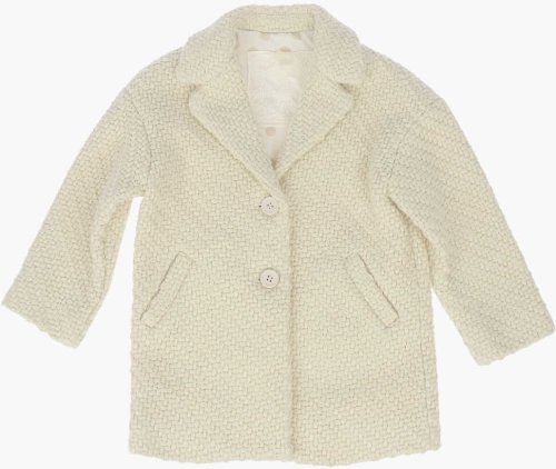 Monnalisa knitted coat white