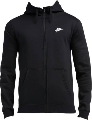 Nike m nsw hoodie fz flc club 804389 negre