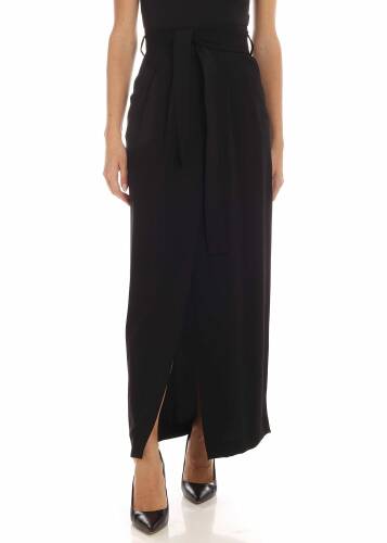 P.a.r.o.s.h. pleated skirt in black black