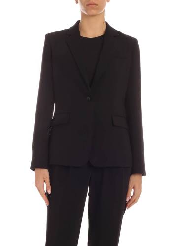 P.a.r.o.s.h. single button jacket in black black