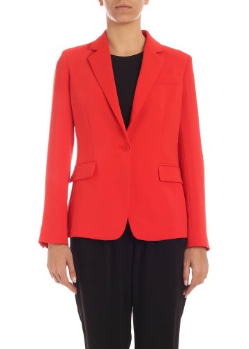 P.a.r.o.s.h. single button jacket in red red