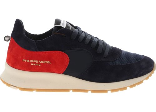 Philippe Model montecarlo sneakers in blue and red blue