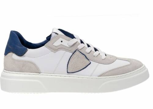Philippe Model temple s mixage pop sneakers in blanc bluette white