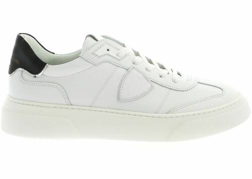 Philippe Model temple sneakers in white white