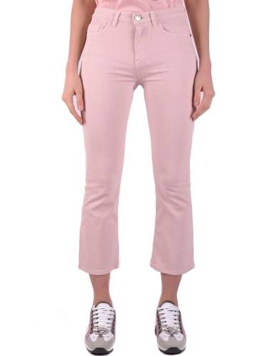 Pinko cotton pants pink
