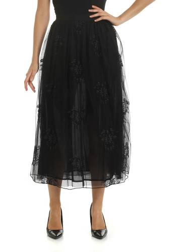 Pinko maritare skirt in black black