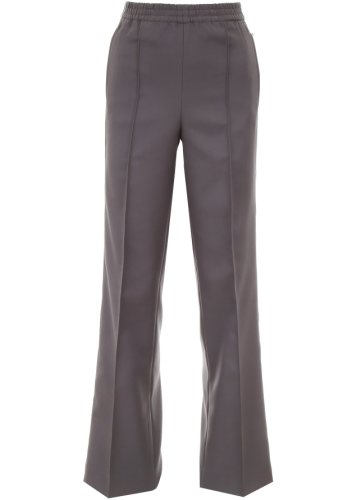 Prada Linea Rossa trousers with side band ematite