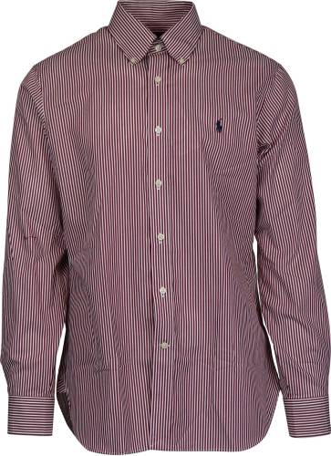 Ralph Lauren cotton shirt burgundy