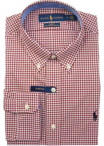 Ralph Lauren cotton shirt white/red