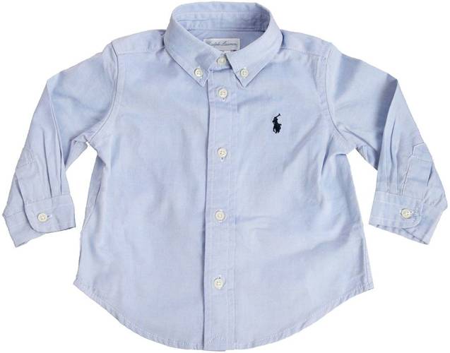 Ralph Lauren oxford button-down shirt in light blue light blue