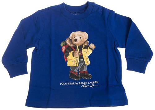 Ralph Lauren polo bear t-shirt in blue blue