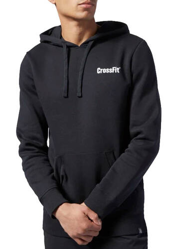 Reebok crossfit mor logo hoodie black