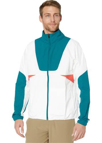 Reebok meet you there woven jacket heritage teal
