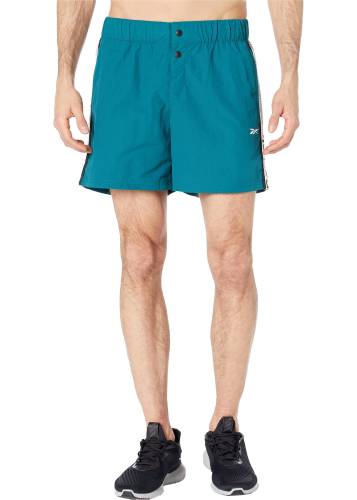 Reebok meet you there woven shorts heritage teal