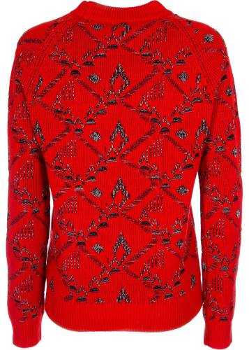 Saint Laurent wool sweater red
