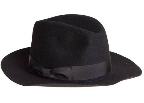 Salvatore Ferragamo hat black