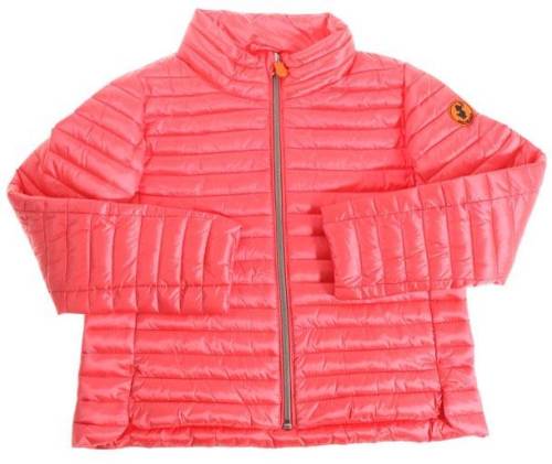 Save The Duck coral colored padded jacket red