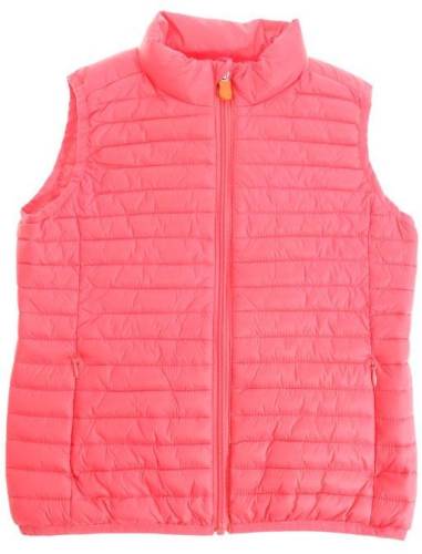 Save The Duck pink padded waistcoat pink