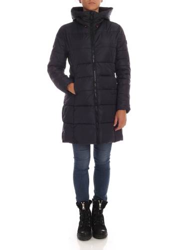 Save The Duck quilted down jacket in black black