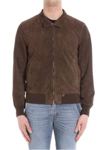 Stewart alvin bomber jacket brown