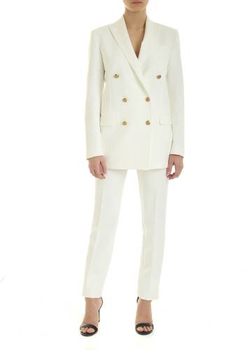 Tagliatore jasmine suit in white white